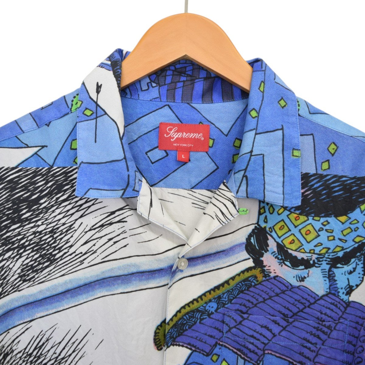 Supreme(シュプリーム) Ronin Silk S／S Shirtシルクオープンカラー