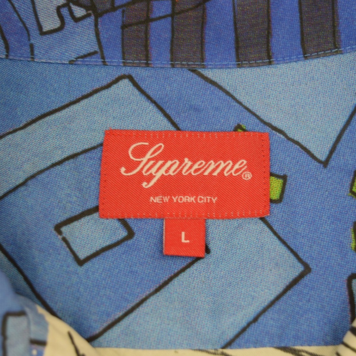 Supreme(シュプリーム) Ronin Silk S／S Shirtシルクオープンカラー
