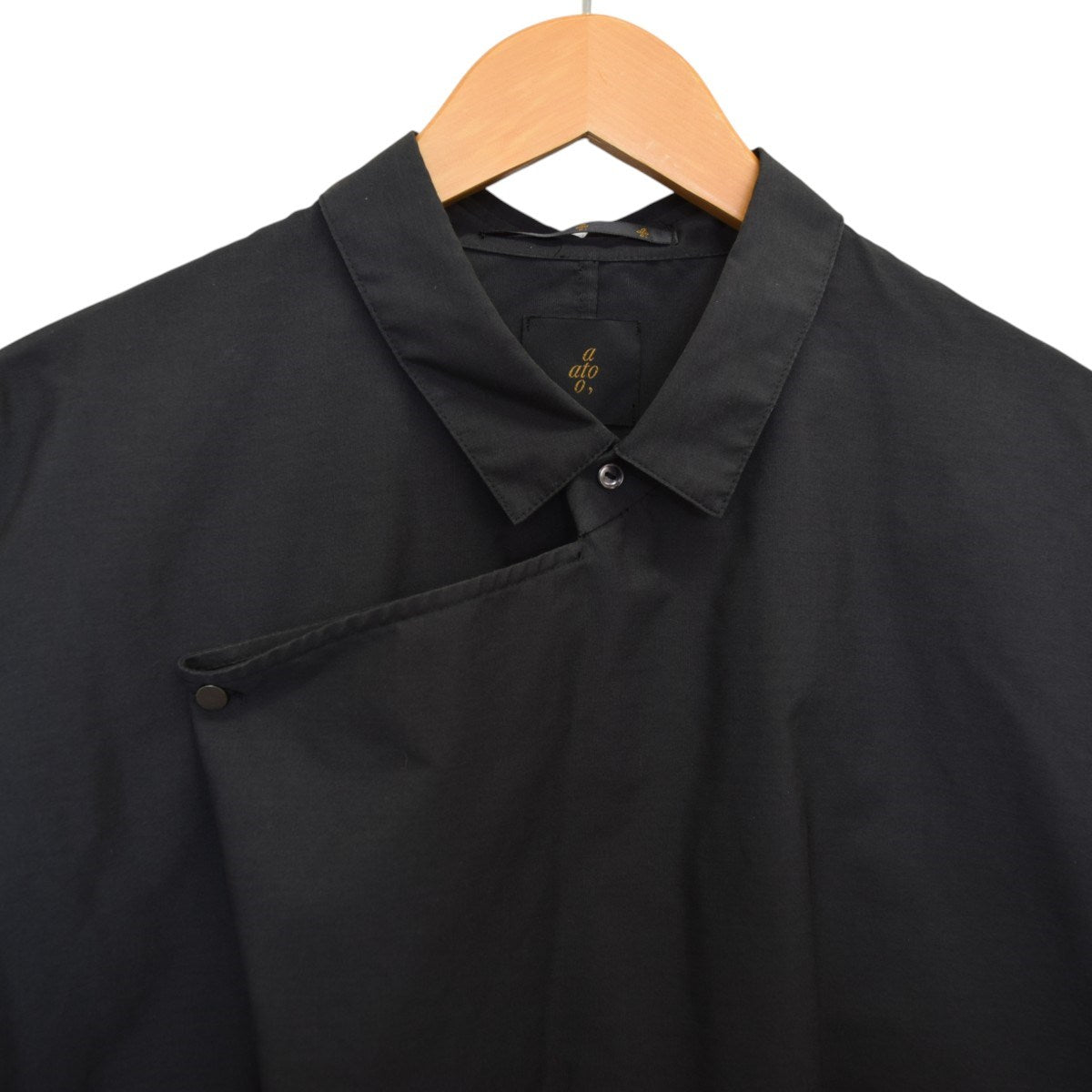 ato TC BROAD DRAPE SHIRTドレープ プルオーバードルマンシャツAMB-S05 古着・中古-5枚目のアイテム画像