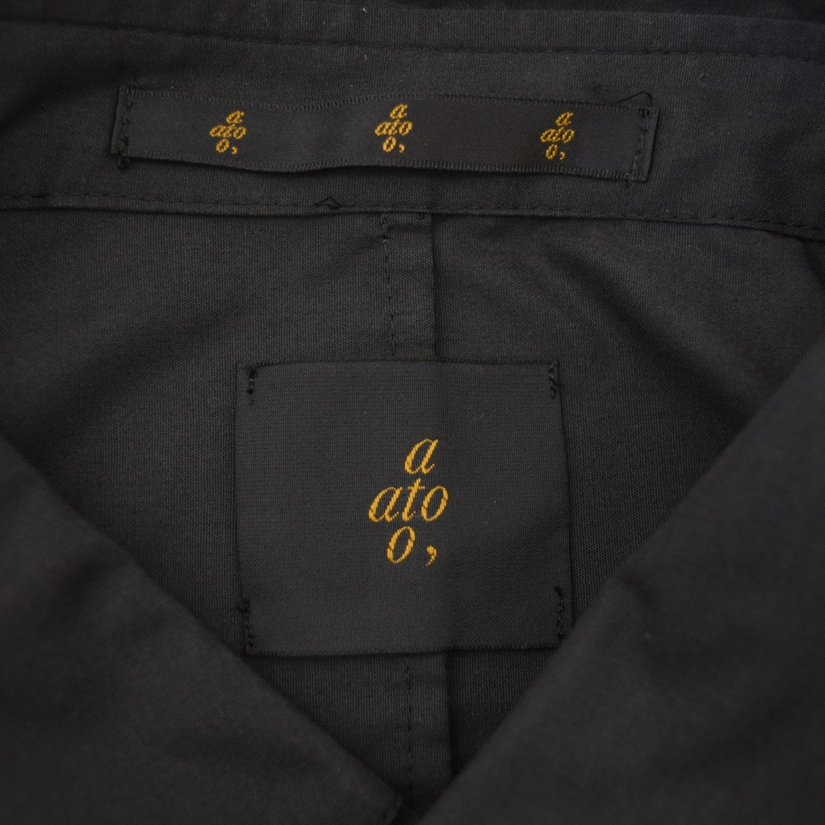 ato TC BROAD DRAPE SHIRTドレープ プルオーバードルマンシャツAMB-S05 古着・中古-8枚目のアイテム画像