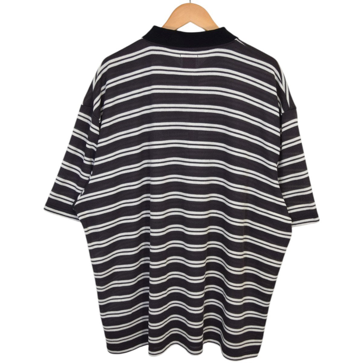 KUSTOMSTYLE KARMA BORDER HALF ZIP SHIRTSハーフジップシャツ 2025SS 古着・中古-2枚目のアイテム画像