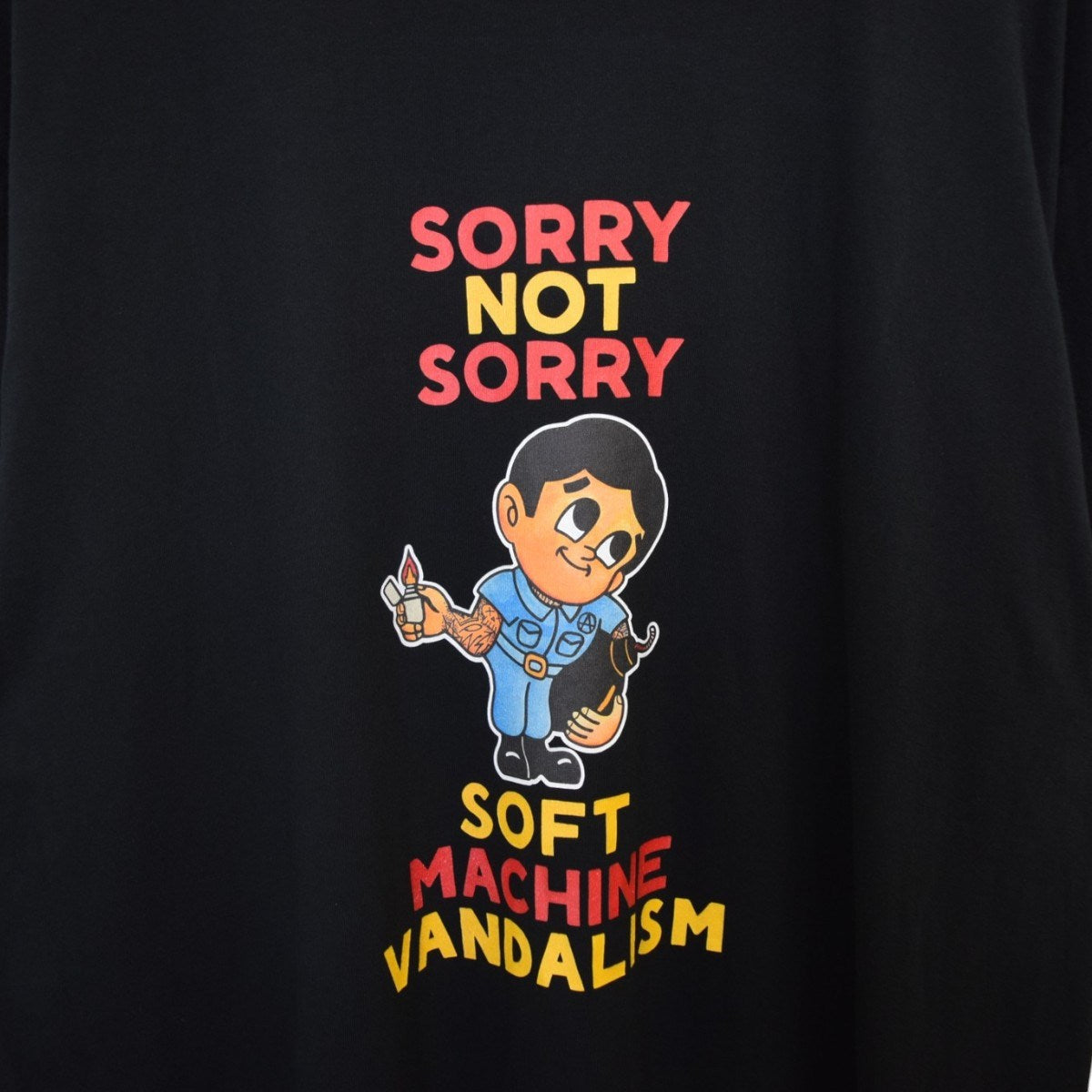 SOFT MACHINE SORRY-TプリントTシャツ 古着・中古-3枚目のアイテム画像