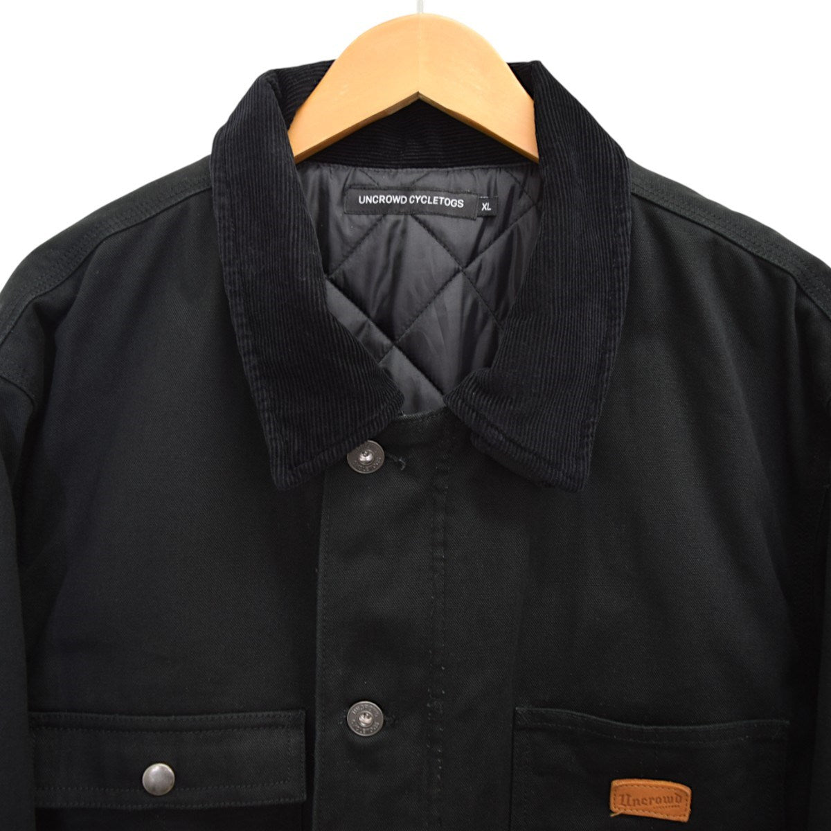 UNCROWD DUCK COVERALLプリマロフトダックカバーオールUC-412-022 古着・中古-4枚目のアイテム画像