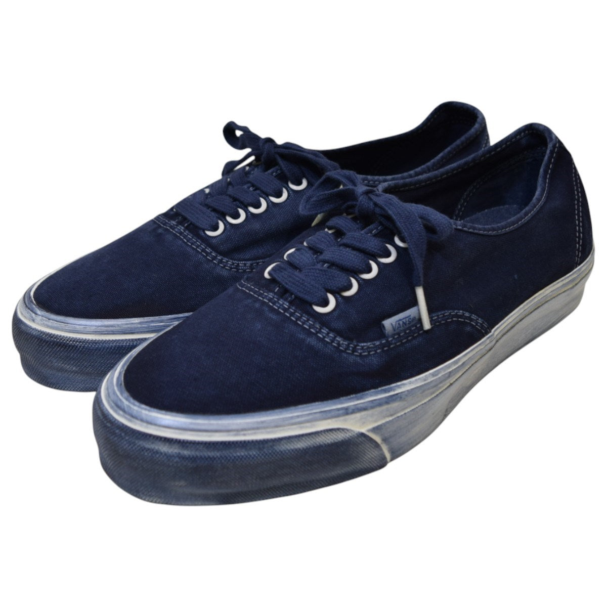 VANS AUTHENTIC REISSUE 44 LX Dip Dye Dress BluesオーセンティックVN000CQALKZ 古着・中古-1枚目のアイテム画像