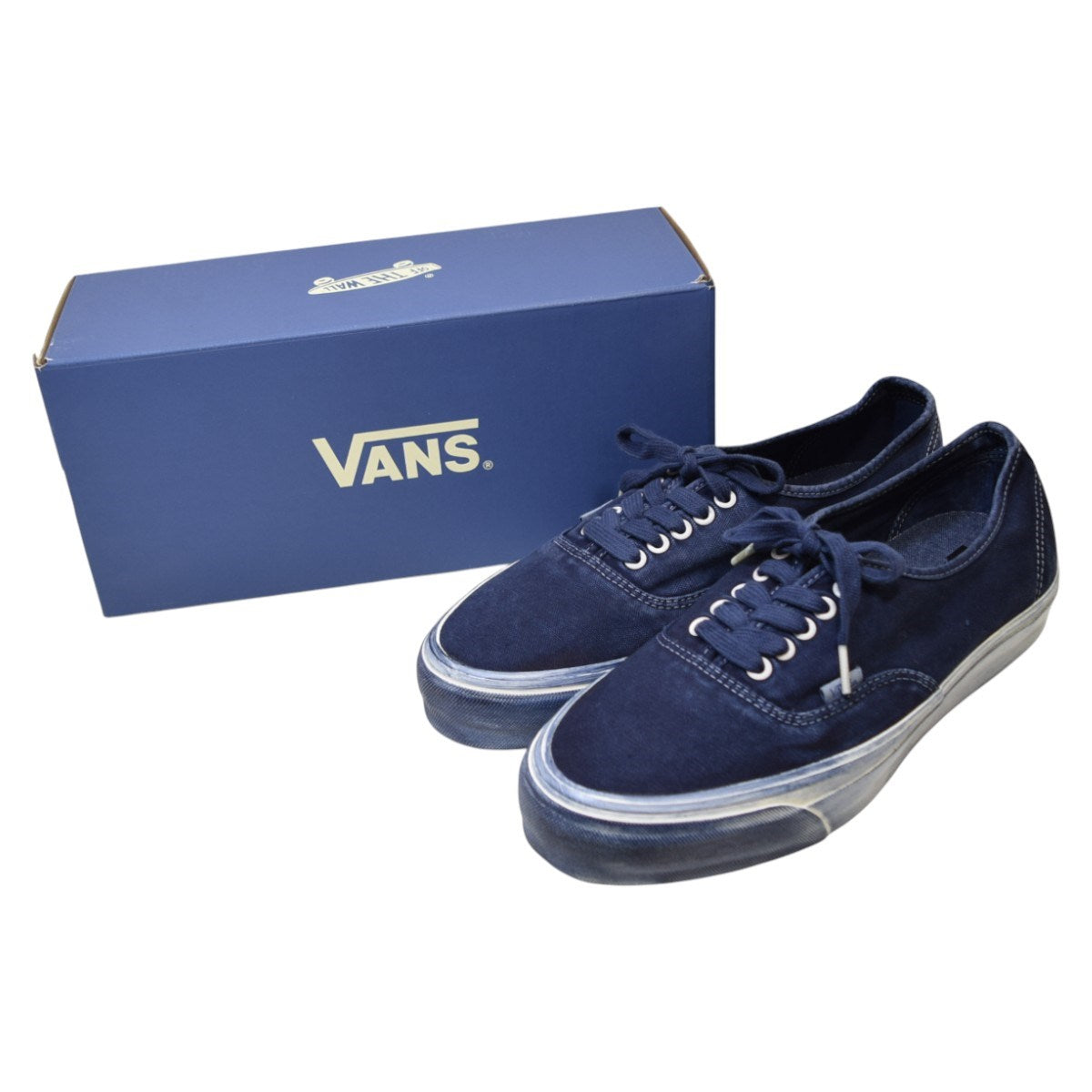 VANS AUTHENTIC REISSUE 44 LX Dip Dye Dress BluesオーセンティックVN000CQALKZ 古着・中古-8枚目のアイテム画像