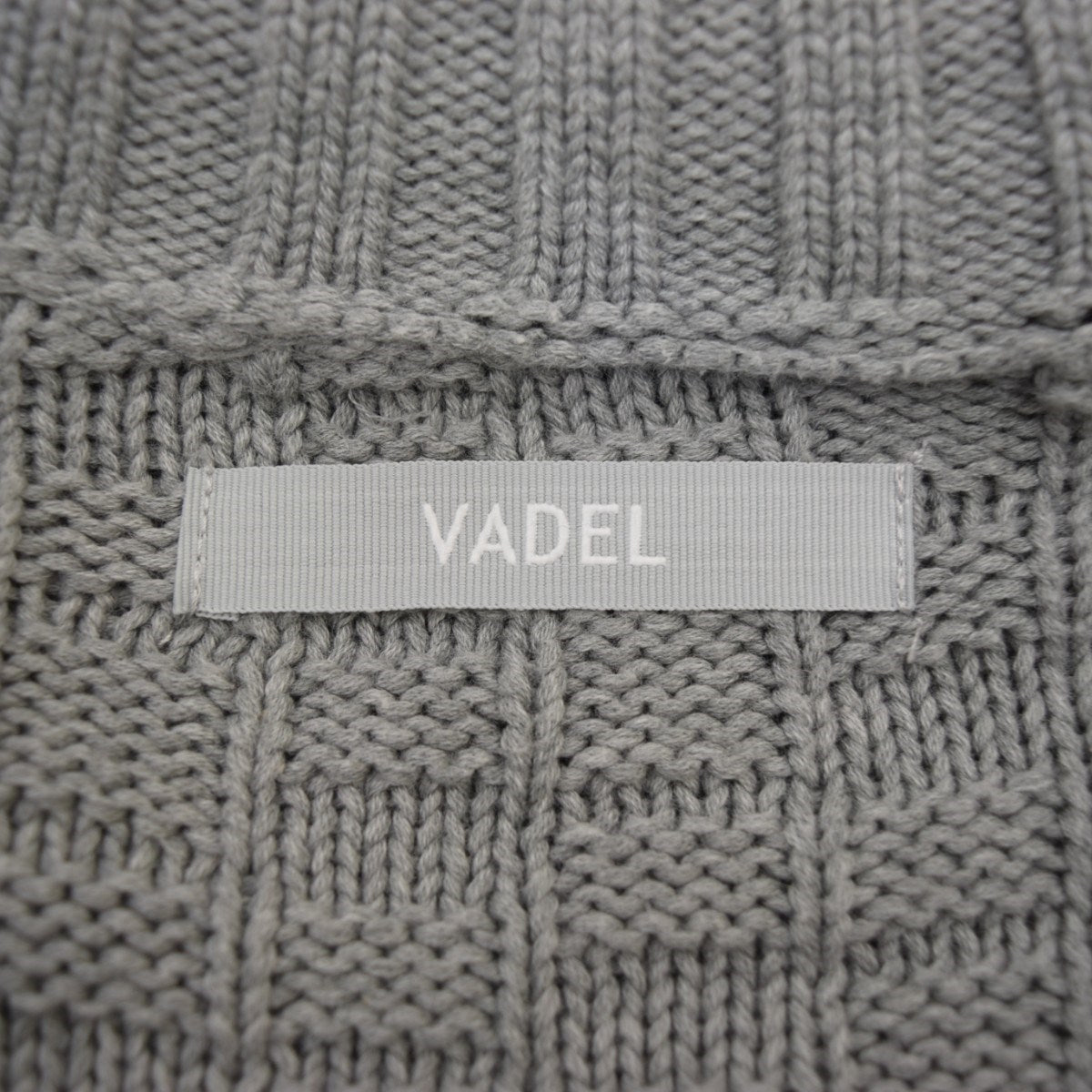 VADEL ジップアップニット 古着・中古-6枚目のアイテム画像