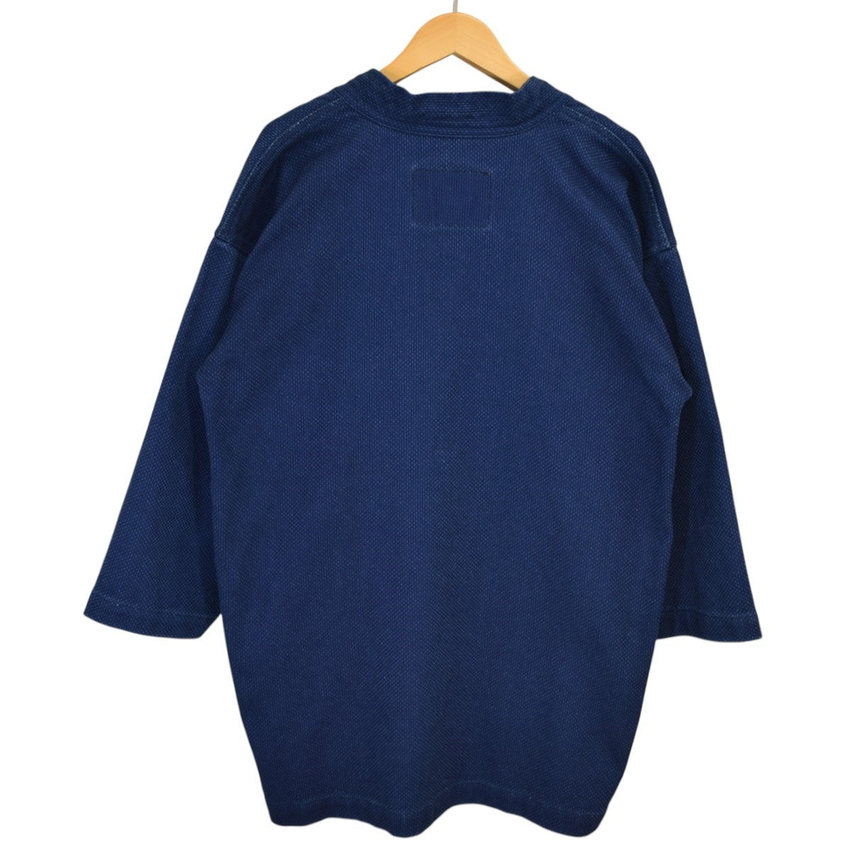 刺し子デニム半纏