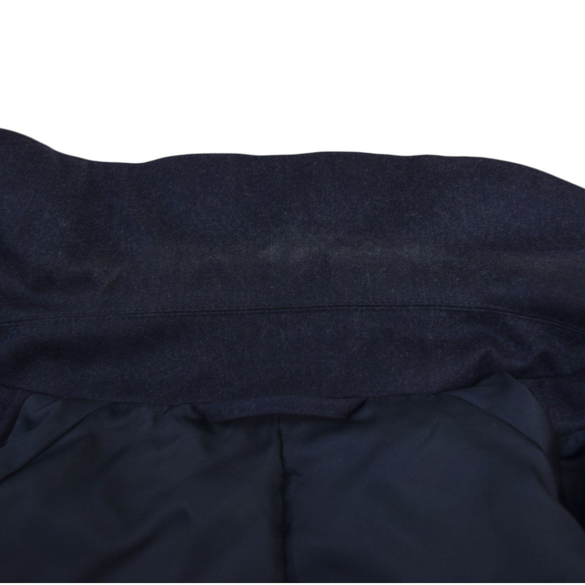 SHIPS×Vitale Barberis Canonico ダウンステンカラーコート 古着・中古-5枚目のアイテム画像