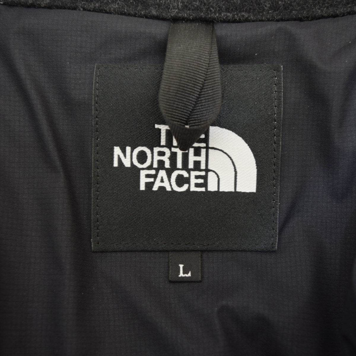 THE NORTH FACE ウィンドストッパーウッドランドウールジャケット中綿ジャケットNY82430 古着・中古-6枚目のアイテム画像