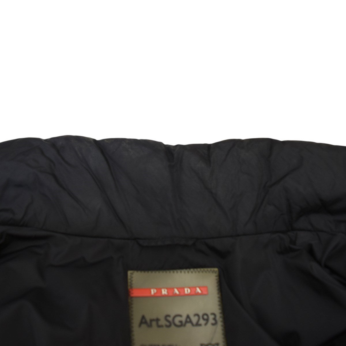 PRADA SPORTS NYLON PADDING JACKETスタンドカラーナイロン中綿ジャケットSGA293 古着・中古-7枚目のアイテム画像