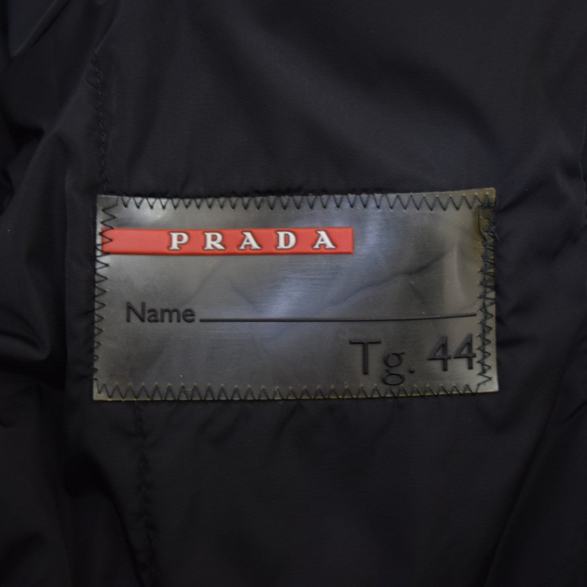 PRADA SPORTS NYLON PADDING JACKETスタンドカラーナイロン中綿ジャケットSGA293 古着・中古-9枚目のアイテム画像