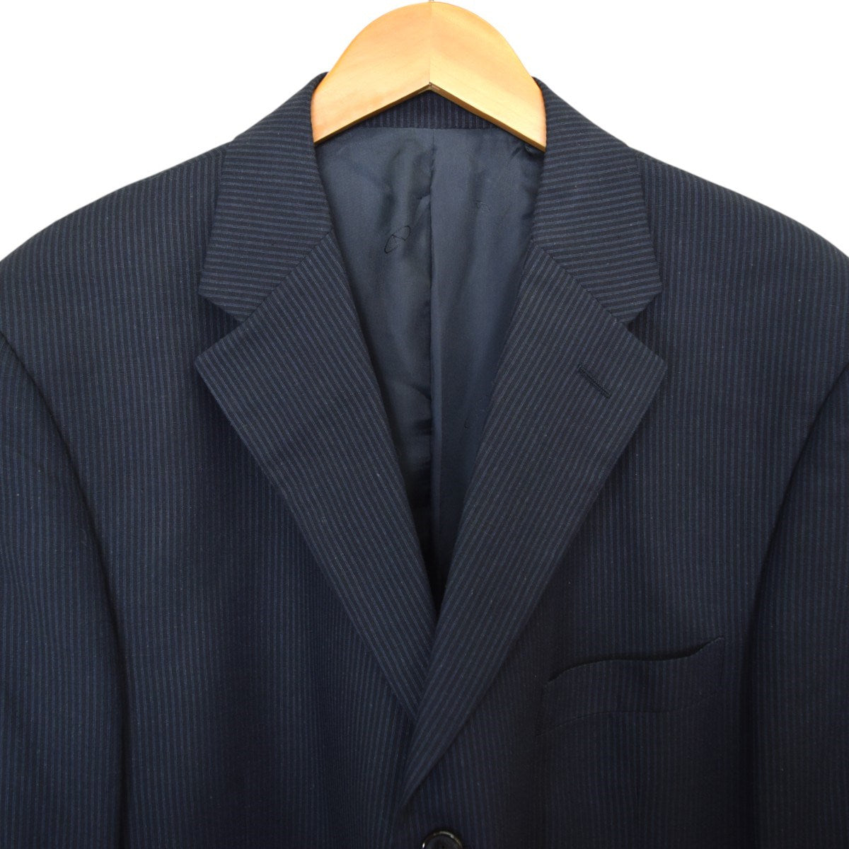 VALENTINO ストライプ3Bジャケット 古着・中古-3枚目のアイテム画像