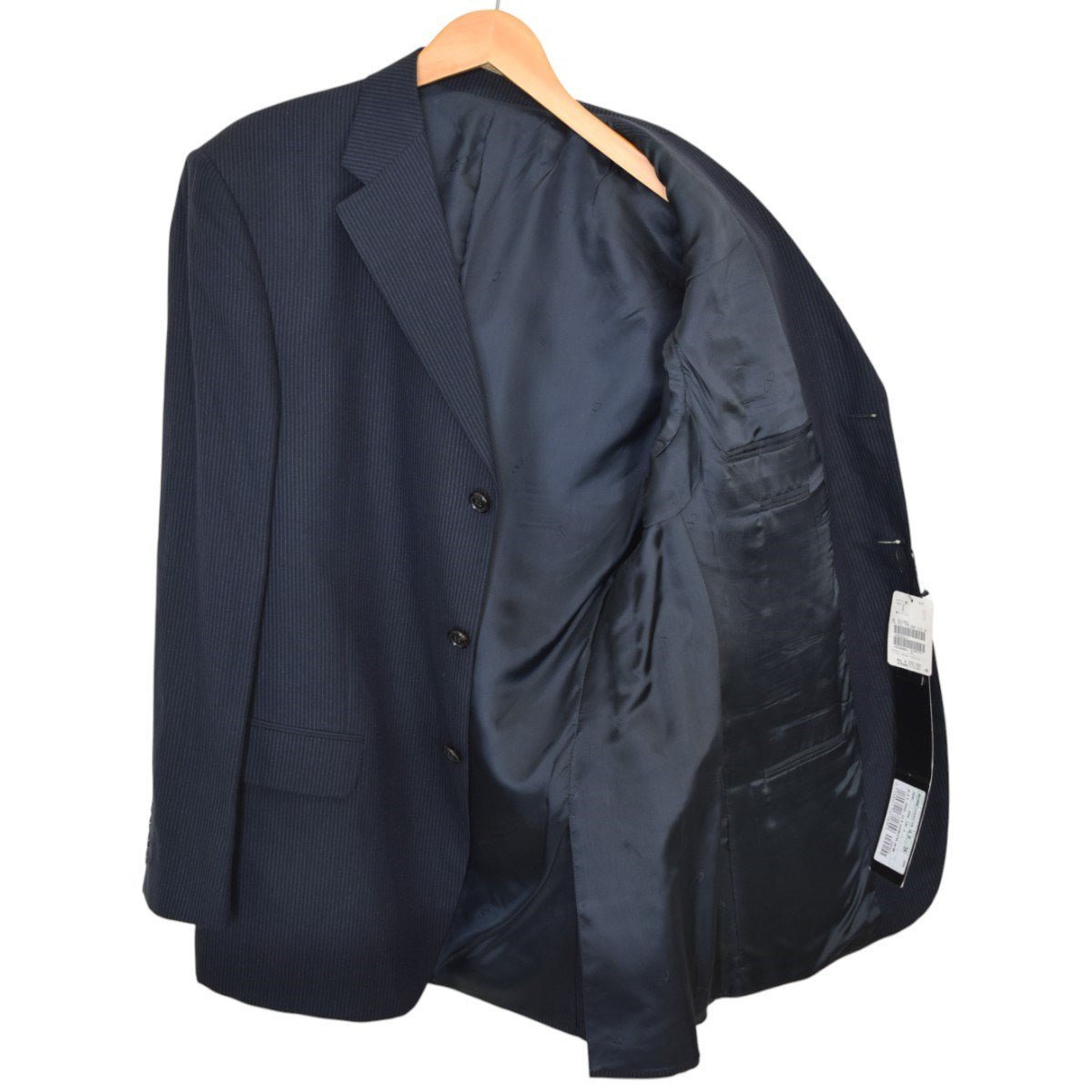 VALENTINO ストライプ3Bジャケット 古着・中古-4枚目のアイテム画像