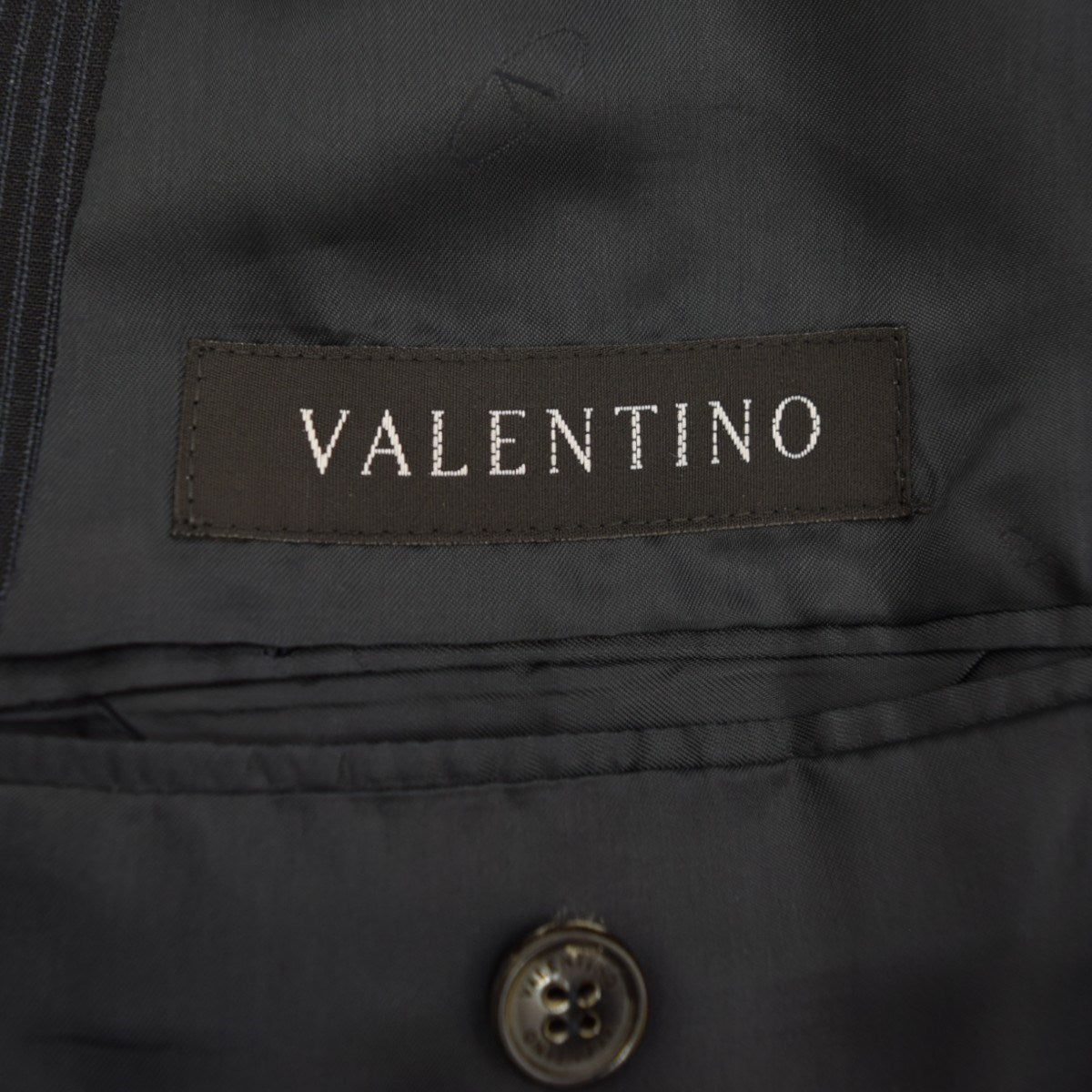 VALENTINO ストライプ3Bジャケット 古着・中古-6枚目のアイテム画像