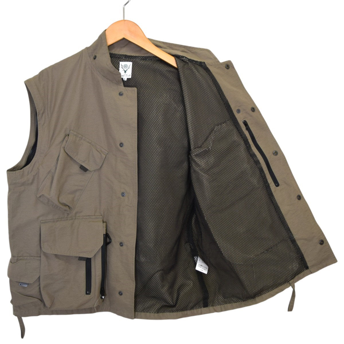 South2 West8 TENKARA PARKAナイロンジャケットHM806 古着・中古-4枚目のアイテム画像