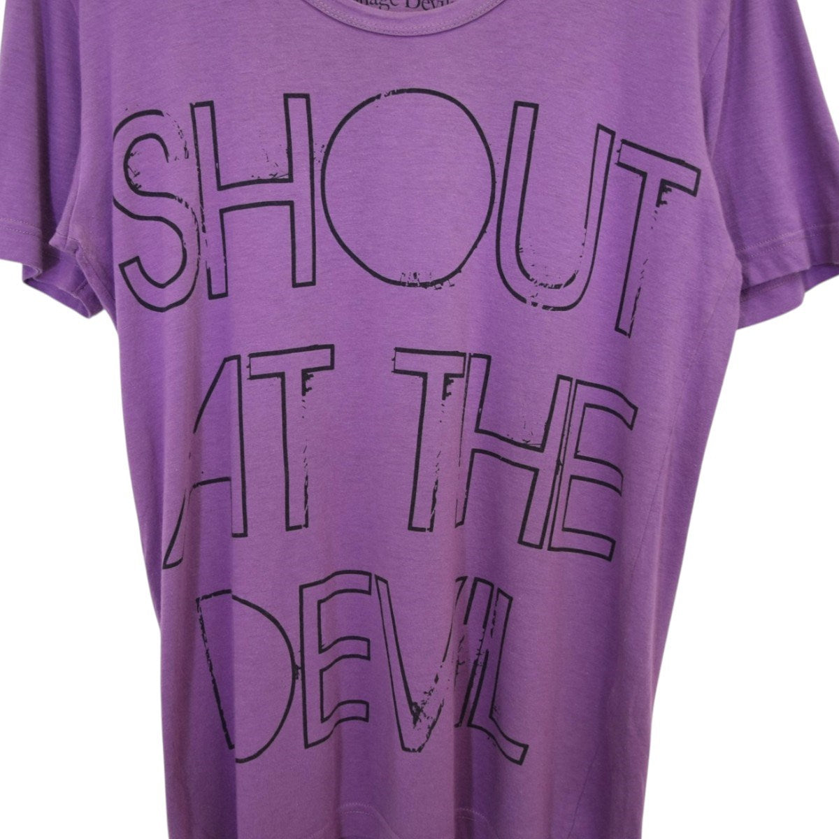 SHOUT AT THE DEVIL プリントTシャツmcs-0048