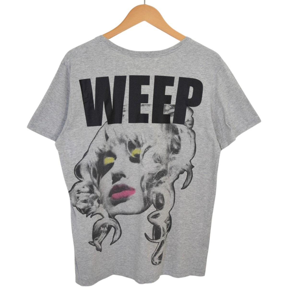 Moonage Devilment(ムーンエイジデビルメント) WEEPプリントTシャツ