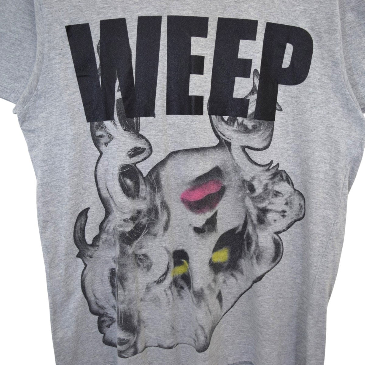 Moonage Devilment(ムーンエイジデビルメント) WEEPプリントTシャツ