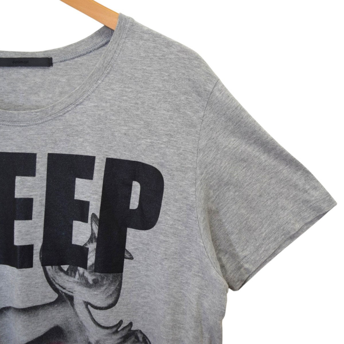 Moonage Devilment(ムーンエイジデビルメント) WEEPプリントTシャツ
