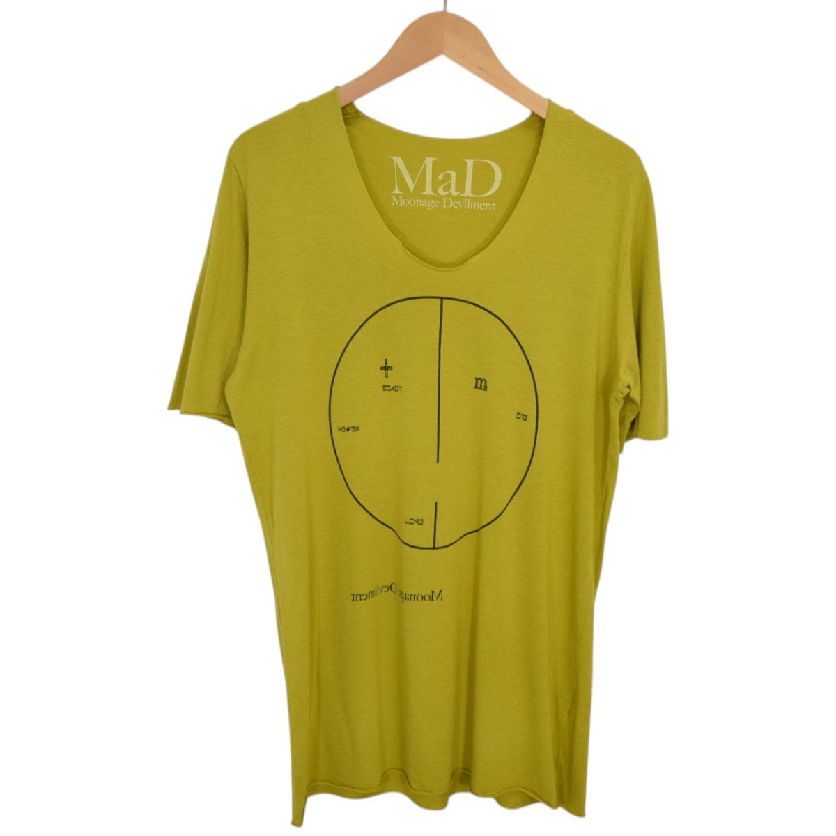 カットオフ プリントTシャツmcs-0061