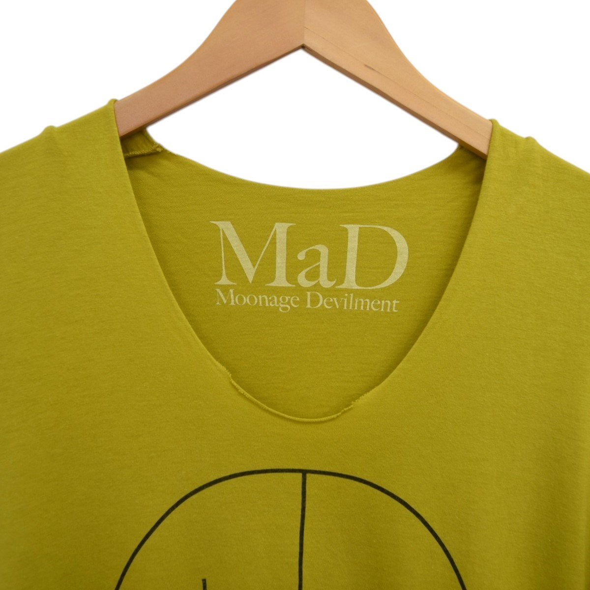 カットオフ プリントTシャツmcs-0061