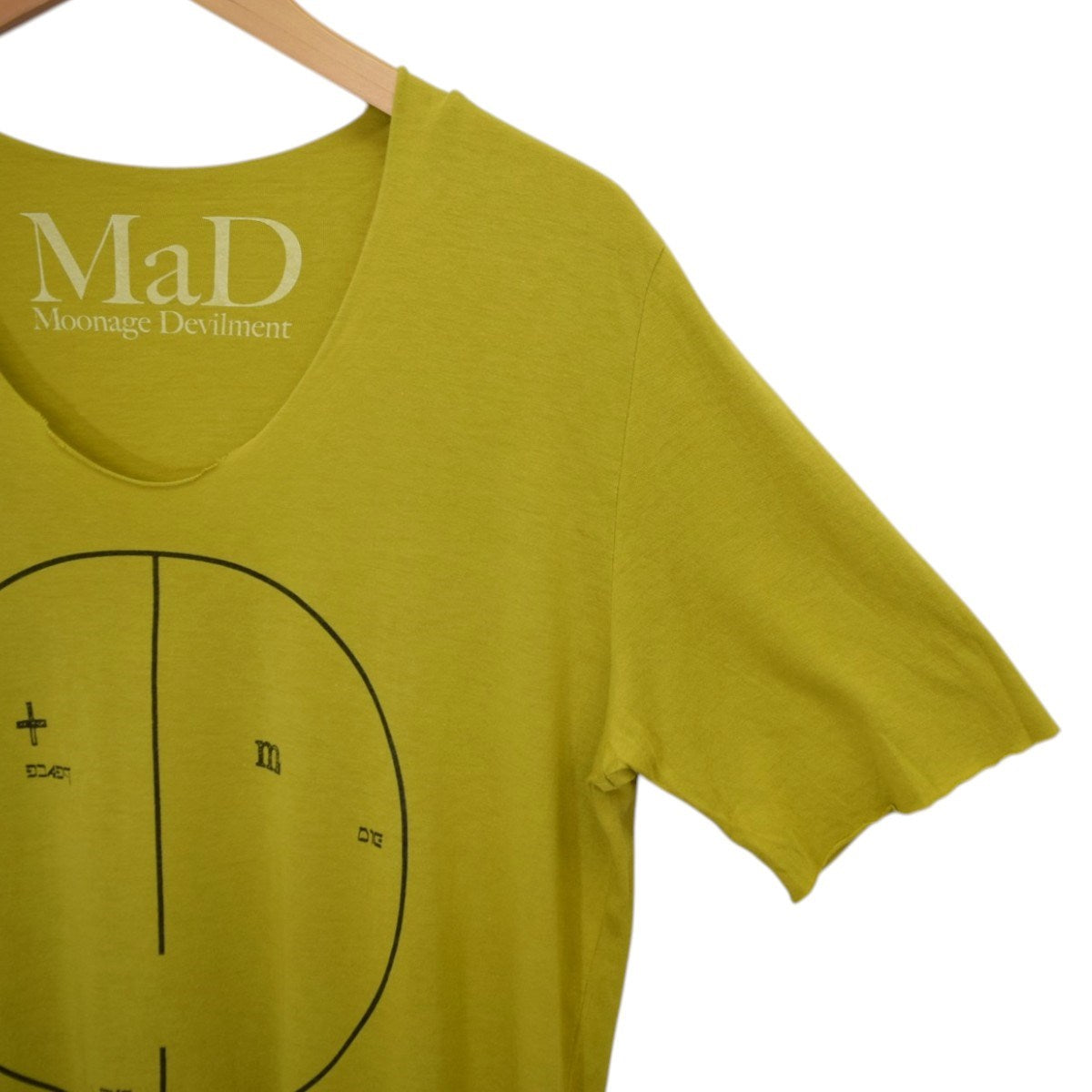 カットオフ プリントTシャツmcs-0061