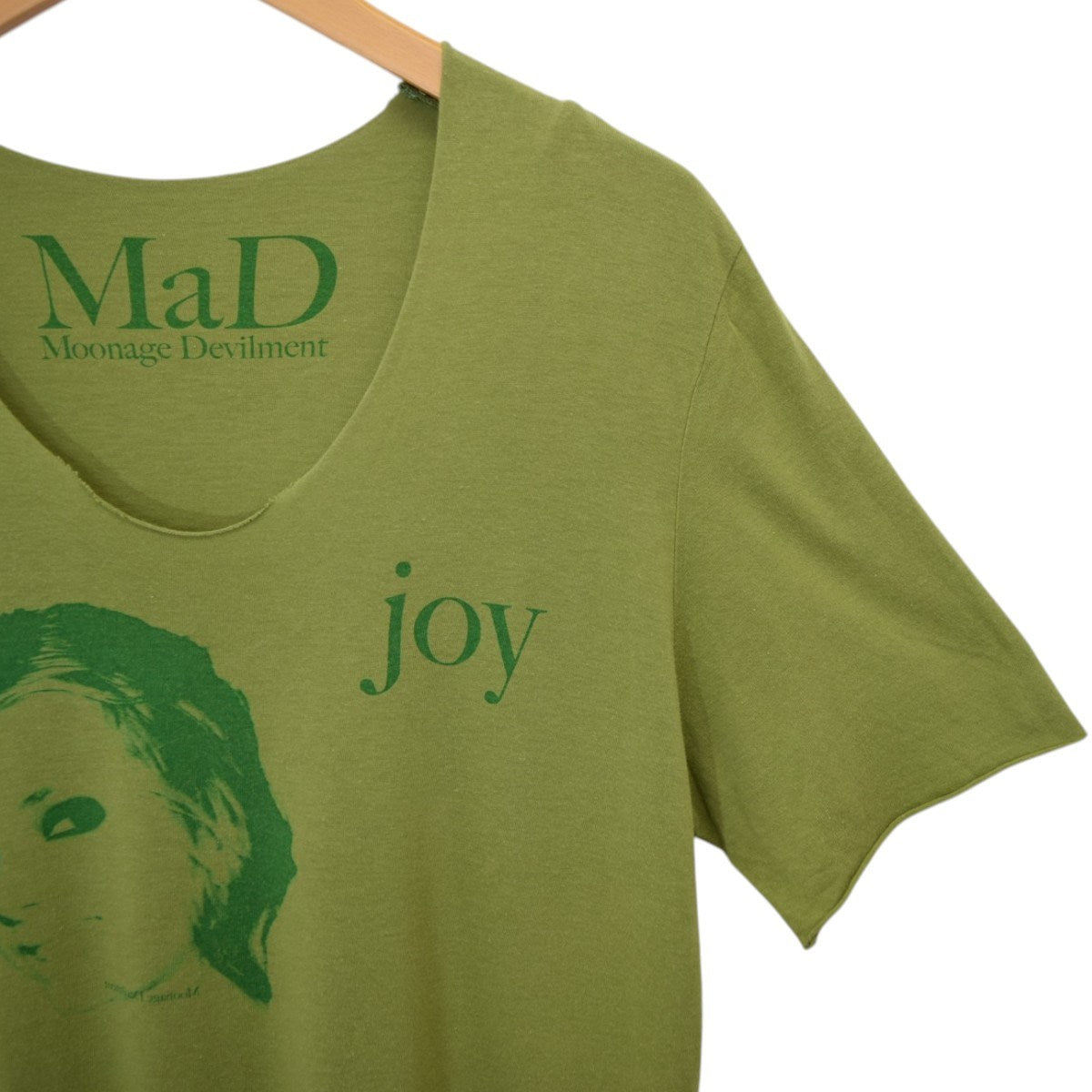 joy カットオフプリントTシャツmcs-0083