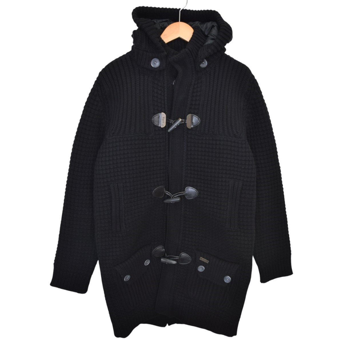 ニットダッフルコート