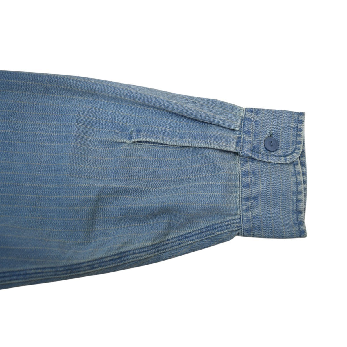 ヴィンテージ加工ヘリンボーンワークシャツMNRRWOVM2C00456