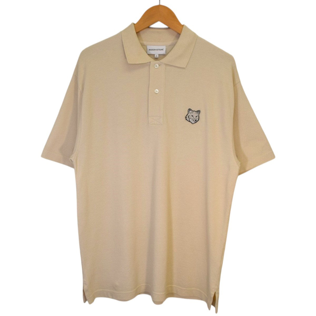 BOLD FOX HEAD PATCH OVERSIZE POLOフォックスヘッド ポロシャツMM00202KJ7010