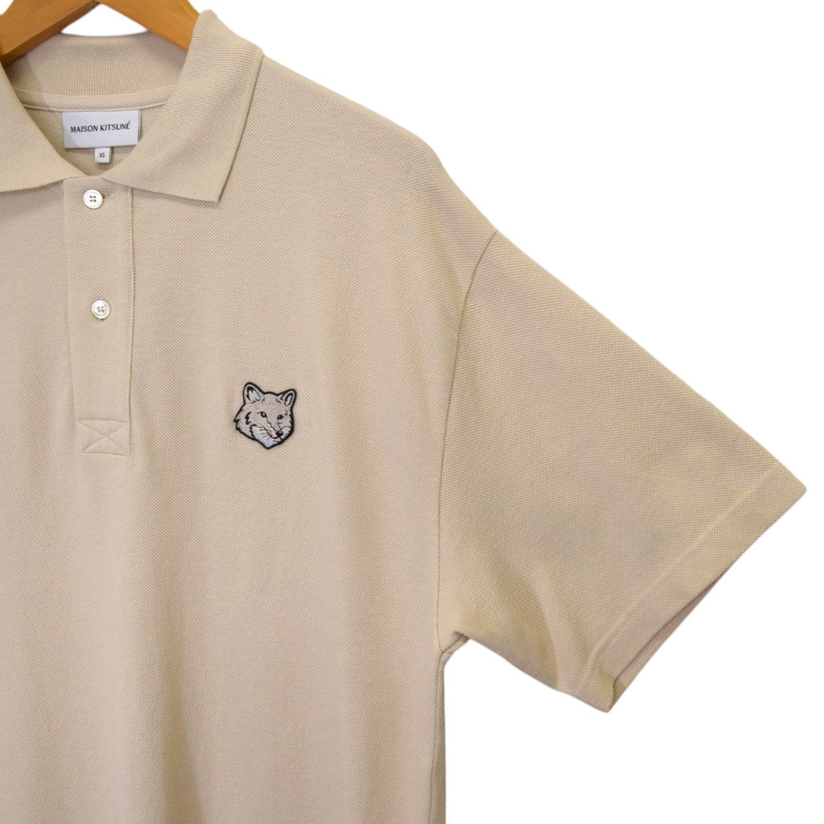 BOLD FOX HEAD PATCH OVERSIZE POLOフォックスヘッド ポロシャツMM00202KJ7010