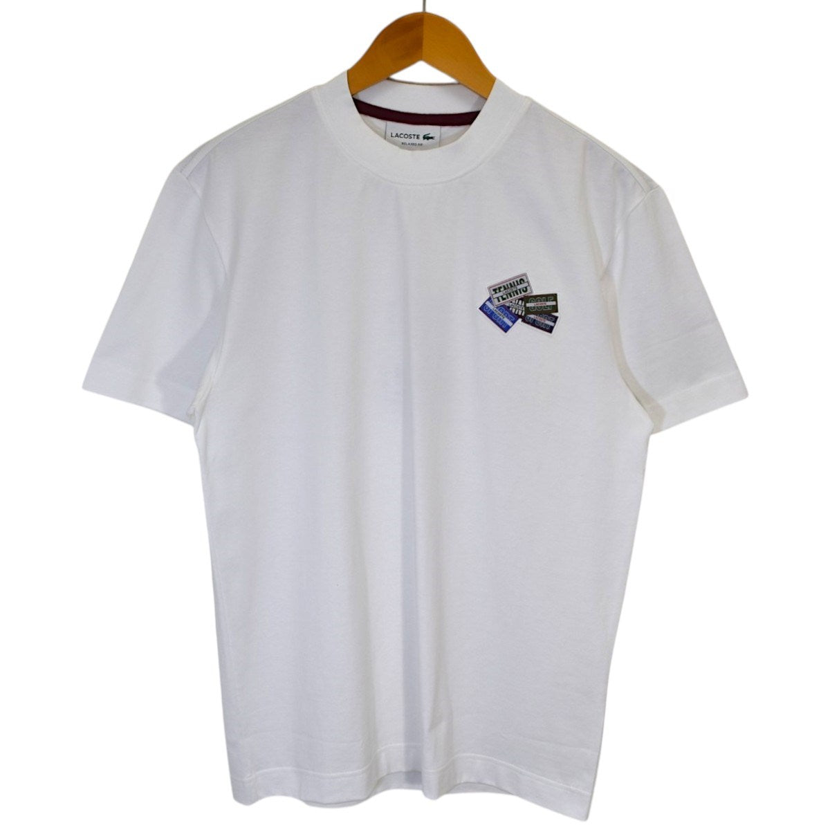 スポーツタグッパッチクルーネックTシャツTH2059