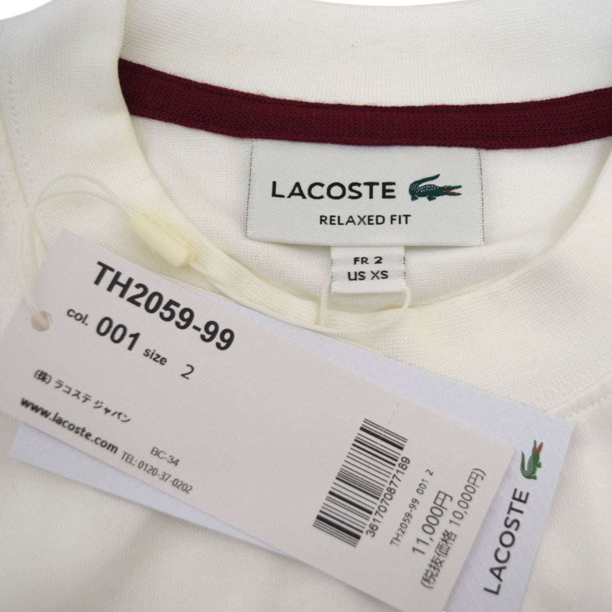 スポーツタグッパッチクルーネックTシャツTH2059
