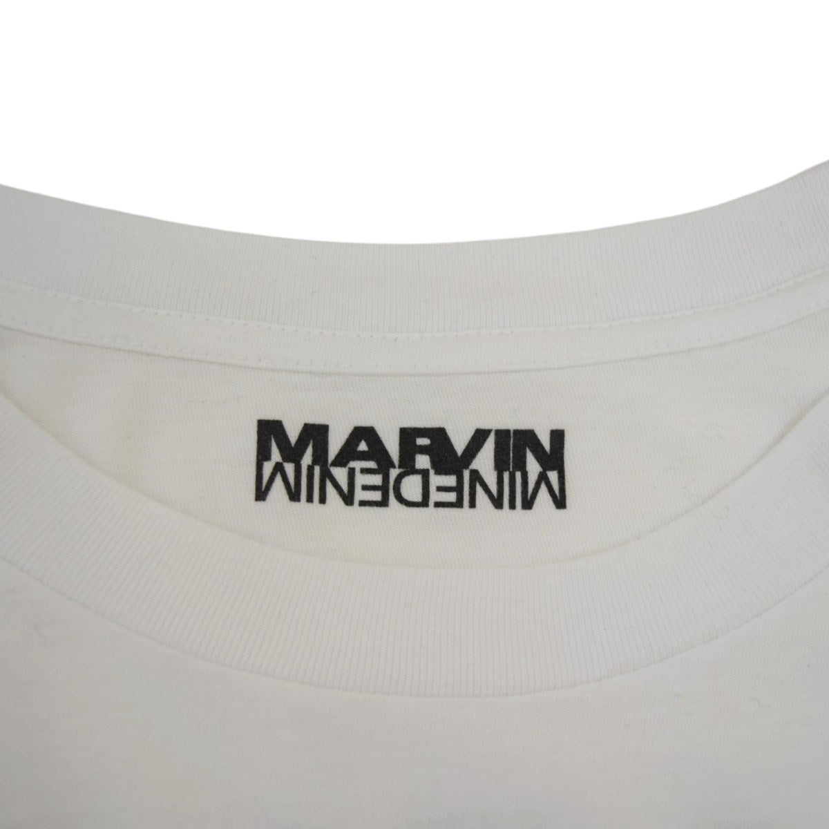MINEDENIM×MARVIN MARVIN T-SH (BJORK)ビョークプリントTシャツMND-MRV004-00-M2 古着・中古-7枚目のアイテム画像