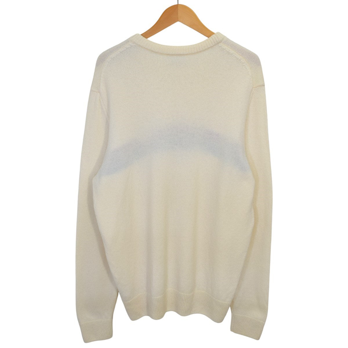 LACOSTE メイド・イン・フランス フロントボーダーセーターAH6812 古着・中古-2枚目のアイテム画像