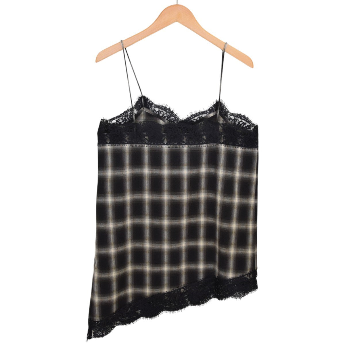 Ungrid オンブレチェックレースキャミソール1126-10469301 古着・中古-2枚目のアイテム画像