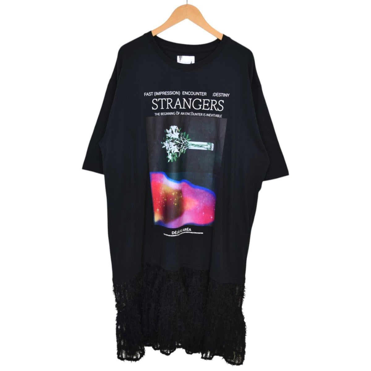 DOCKING GRAPHIC DRESSドッキングＴシャツワンピース