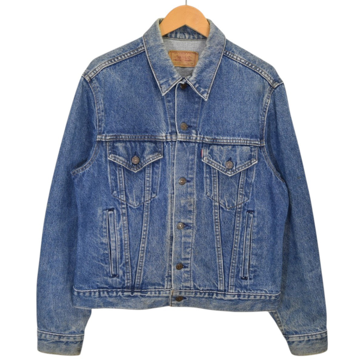 LEVI’S 70506-0216デニムジャケット MADE IN USA 70-80Sヴィンテージ 古着・中古-1枚目のアイテム画像