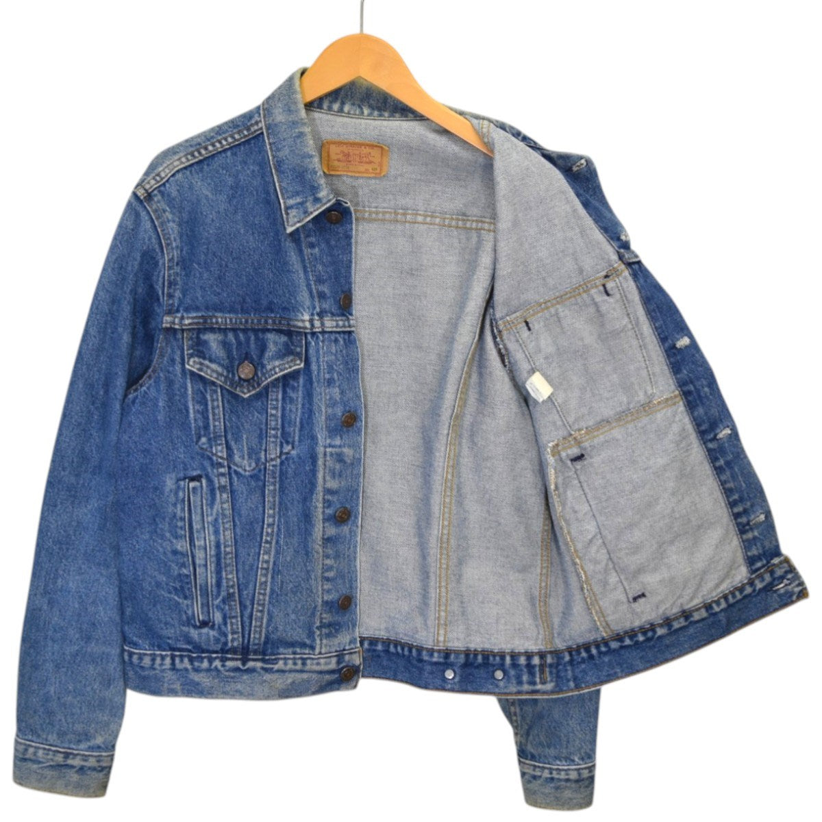 LEVI’S 70506-0216デニムジャケット MADE IN USA 70-80Sヴィンテージ 古着・中古-3枚目のアイテム画像