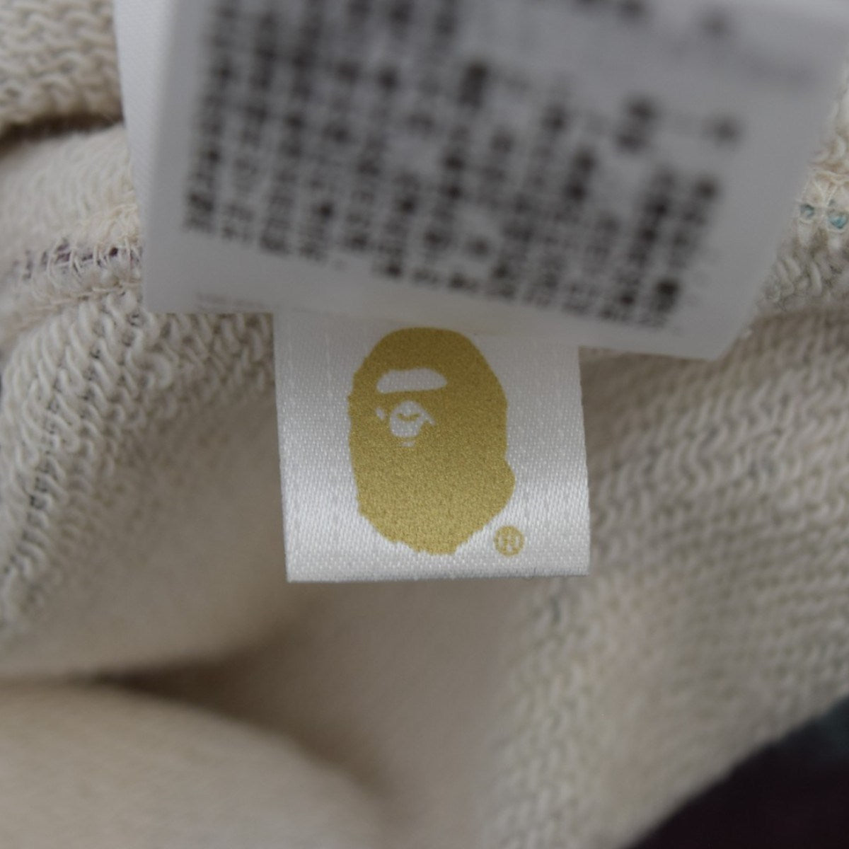 A BATHING APE MAP CAMO CREWNECK RELAXED FIT SWEATSHIRTクルーネックスウェット001SWL301001M 古着・中古-8枚目のアイテム画像