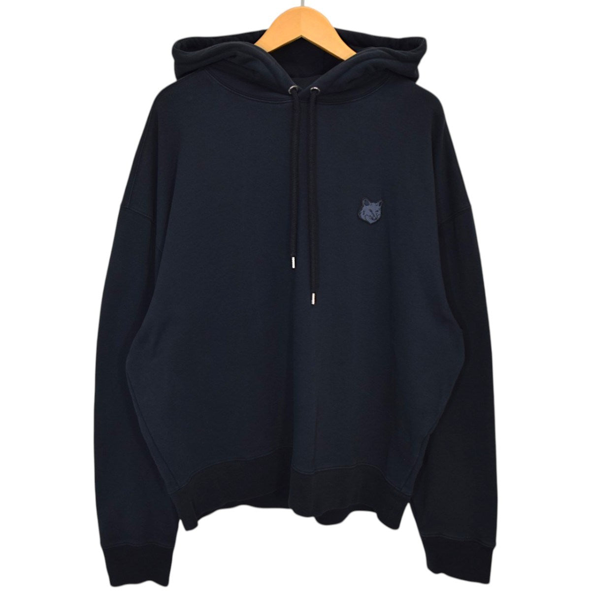 MAISON KITSUNE(メゾンキツネ) BOLD FOX HEAD PATCH OVERSIZE HOODIE