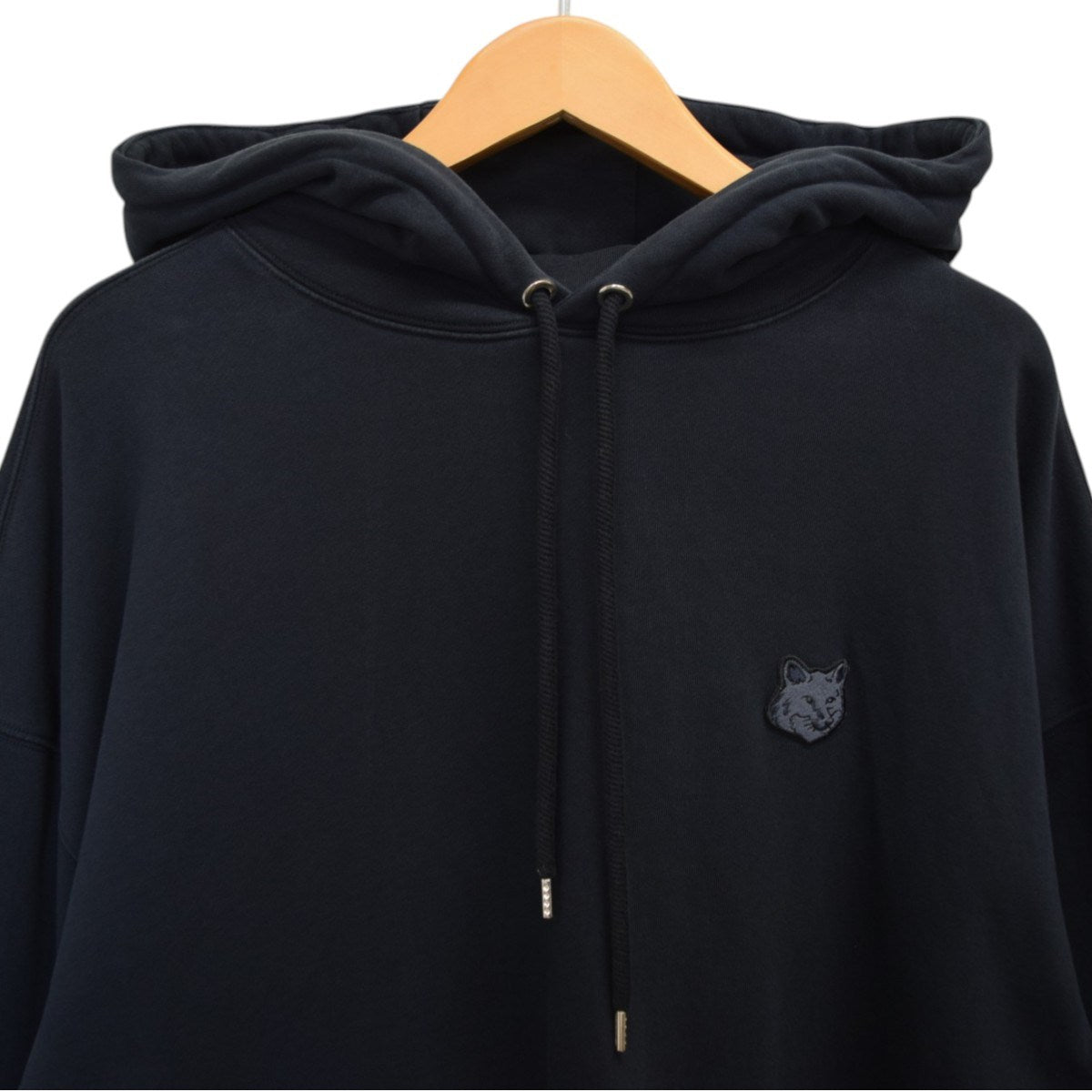 MAISON KITSUNE(メゾンキツネ) BOLD FOX HEAD PATCH OVERSIZE HOODIE