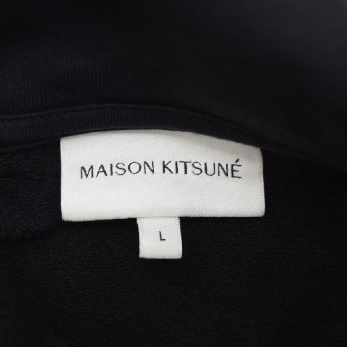 MAISON KITSUNE BOLD FOX HEAD PATCH OVERSIZE HOODIEプルオーバーパーカーLM00705KM0001 古着・中古-6枚目のアイテム画像