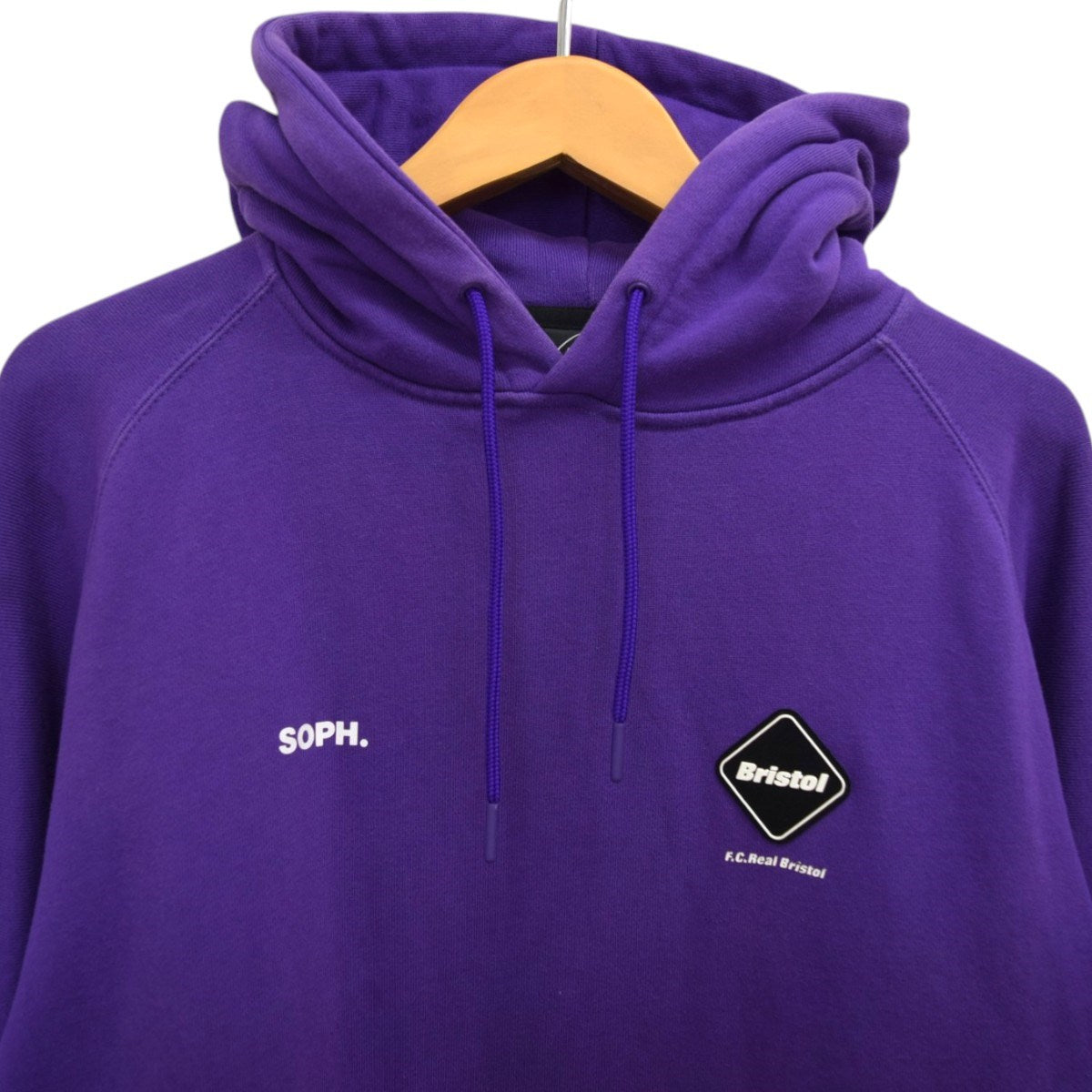 F．C．R．B． BIG LOGO TEAM SWEAT HOODIEプルオーバーパーカーFCRB-232081 古着・中古-3枚目のアイテム画像