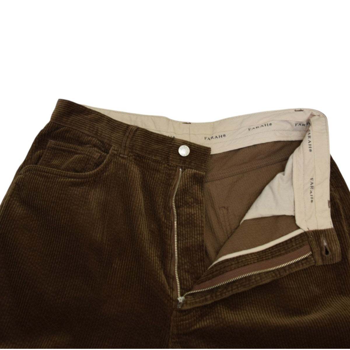 FARAH Buggy Pants COTTON DYED CORDUROYコーデュロイパンツFR0403-M4003 古着・中古-3枚目のアイテム画像