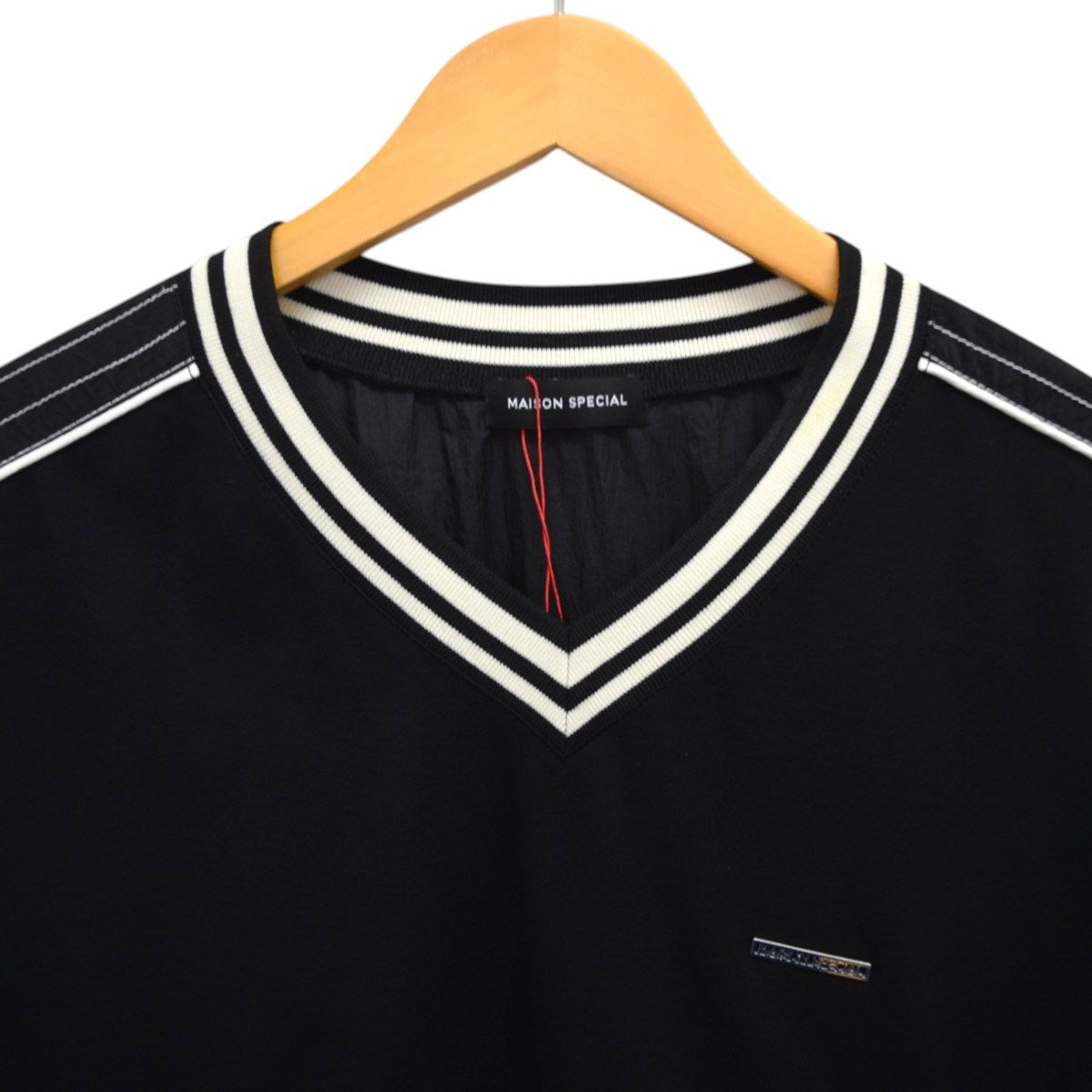 MAISON SPECIAL Piping Sideline Topsパイピング サイドライン トップス21241415202 古着・中古-4枚目のアイテム画像