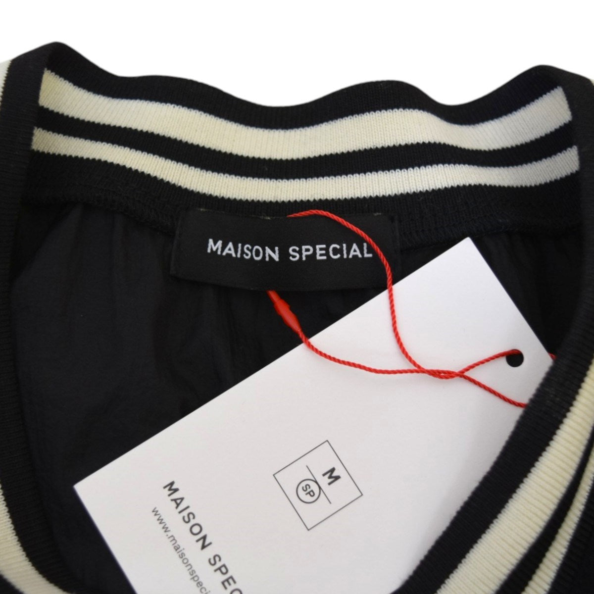 MAISON SPECIAL Piping Sideline Topsパイピング サイドライン トップス21241415202 古着・中古-7枚目のアイテム画像