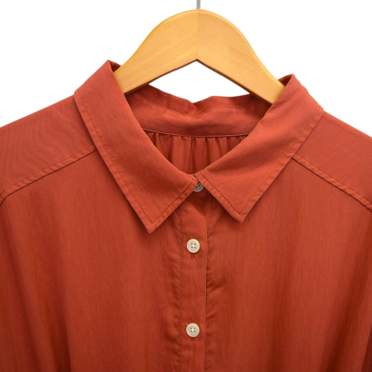 green label relaxing FFC LYO／NY サファリ シャツ ワンピース 古着・中古-3枚目のアイテム画像