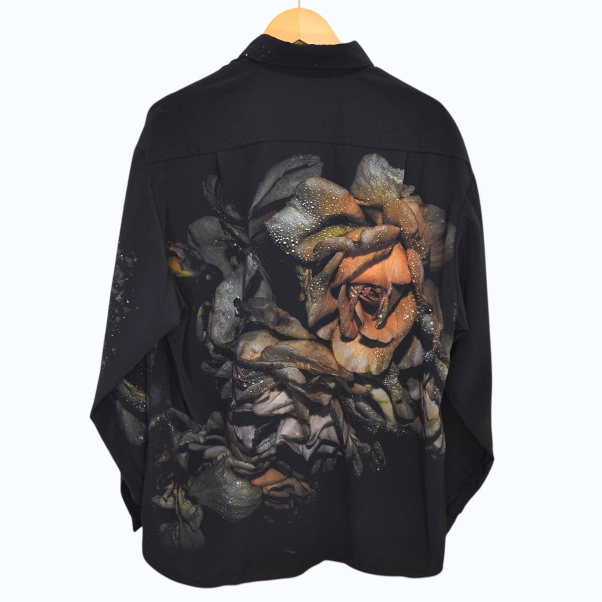 LAD MUSICIAN DECHINE RAIN FLOWER2 BIG SHIRTデシン レインフラワー ビッグシャツ2122-123 古着・中古-2枚目のアイテム画像