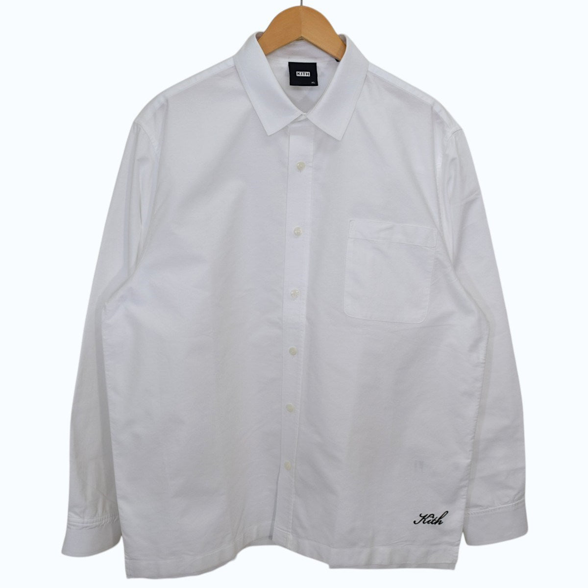 KITH Oxford Ludlow Button Down Shirtオックスフォード ボタンダウンシャツ 古着・中古-1枚目のアイテム画像